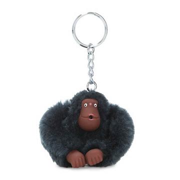 Kipling Sven Small Monkey Keychain Accessories Mørkeblå | DK 2011GS